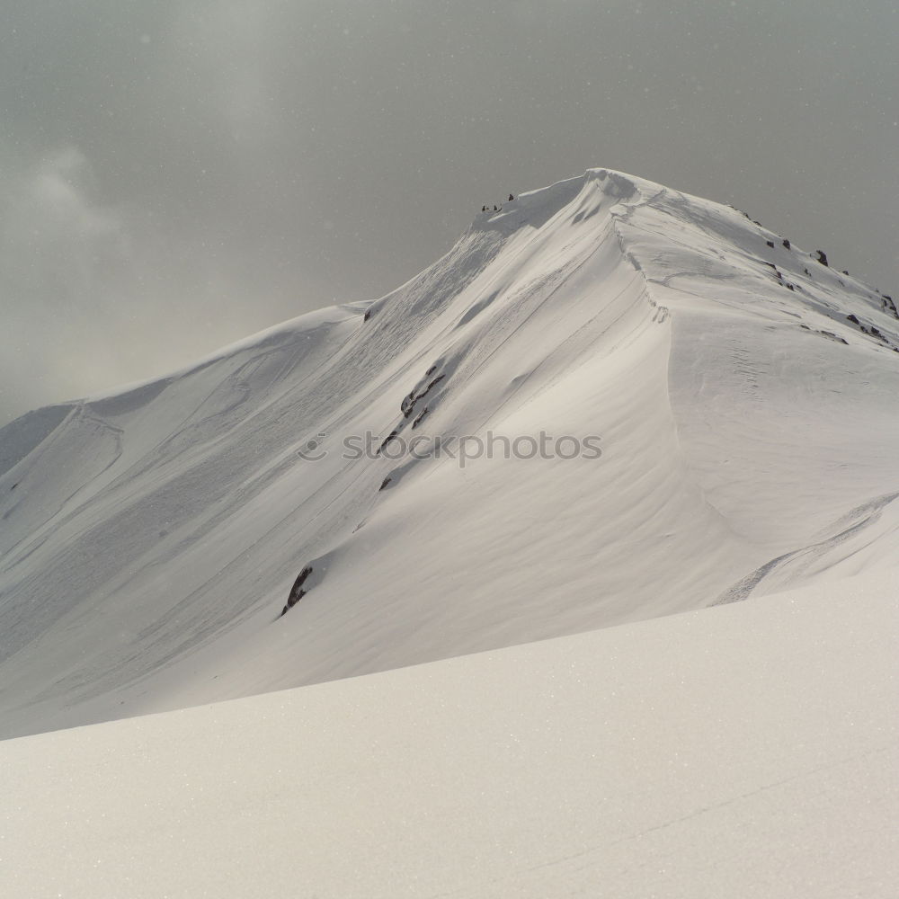 Similar – Bolivia III Snow cornice