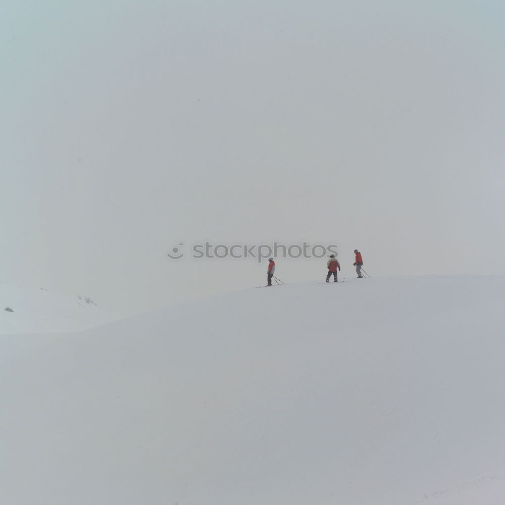 Similar – Image, Stock Photo Alone in white Landscape