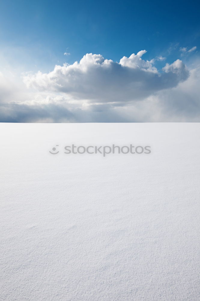 Similar – bLue on white Sky Snow