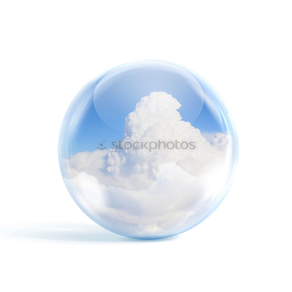 Similar – soap bubble Calm