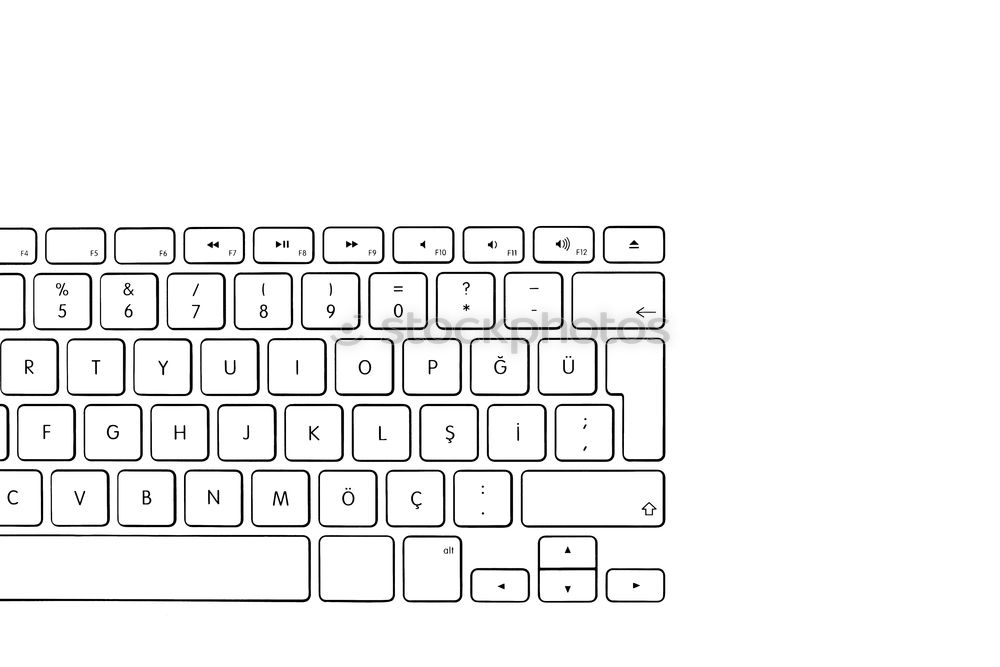 OFFICE on Keyboard / White