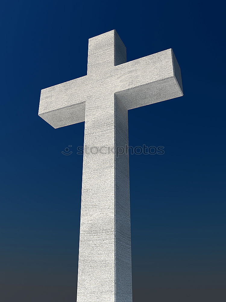 Image, Stock Photo Mt. Soledad 2 War monument