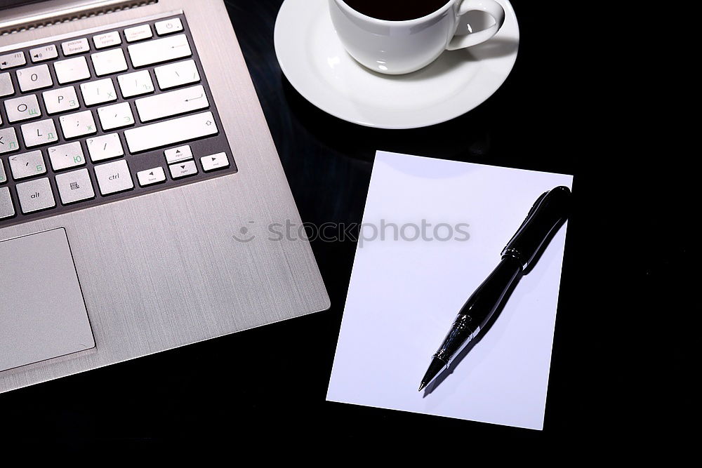 Similar – home office blank paper