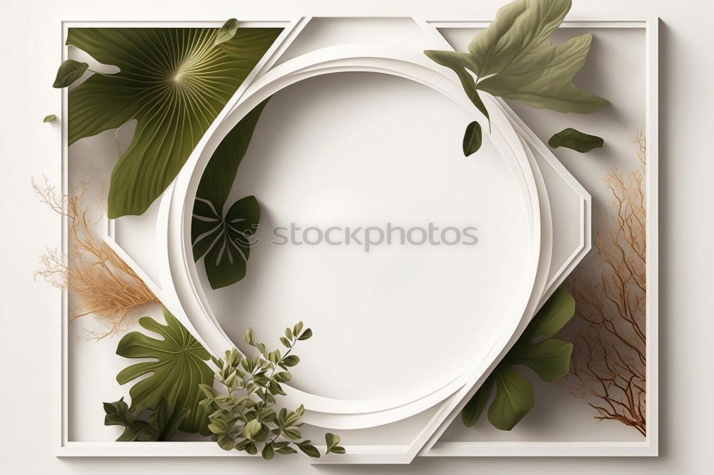 Similar – rustic table setting in natural forest style