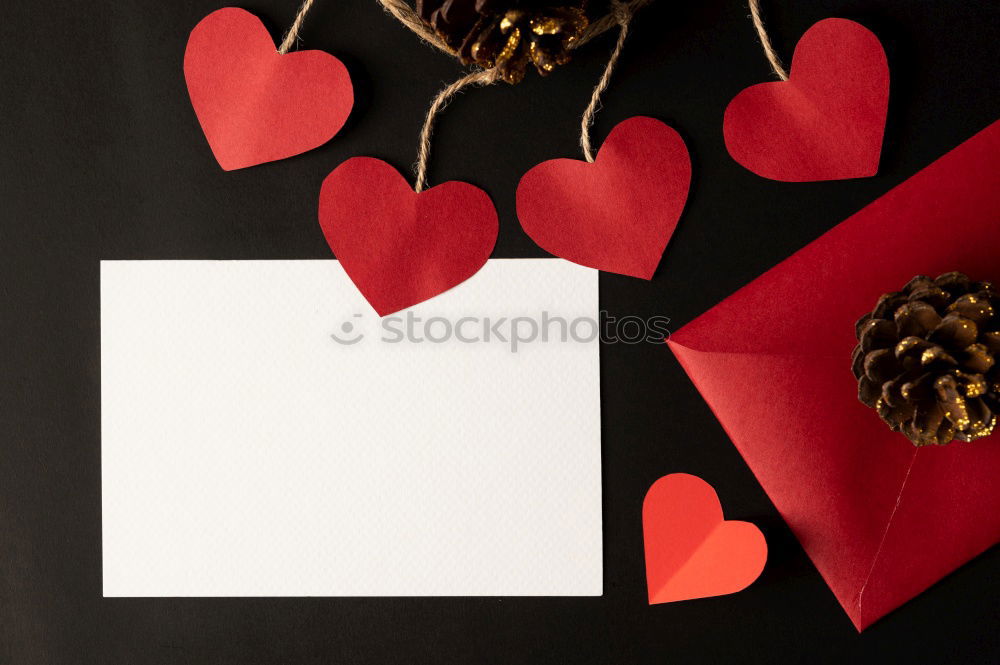 Similar – Image, Stock Photo Lit candle and blank letter