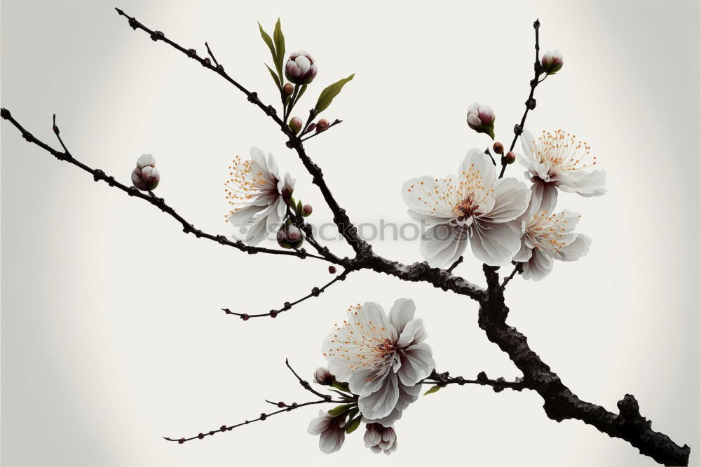 Similar – Image, Stock Photo Flashed cherry blossoms