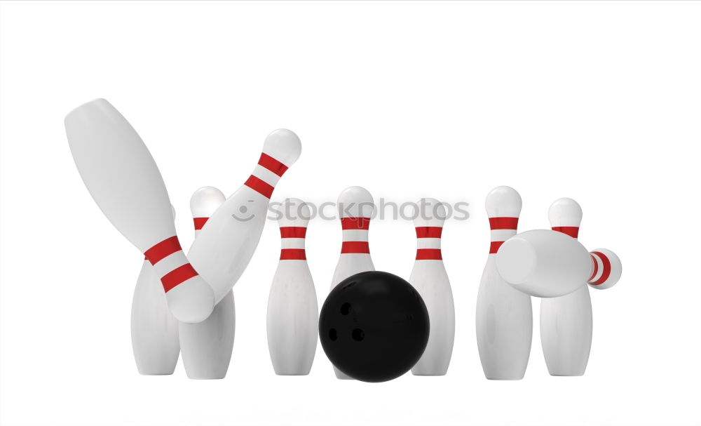 Similar – bowlingpins_2 Bowling