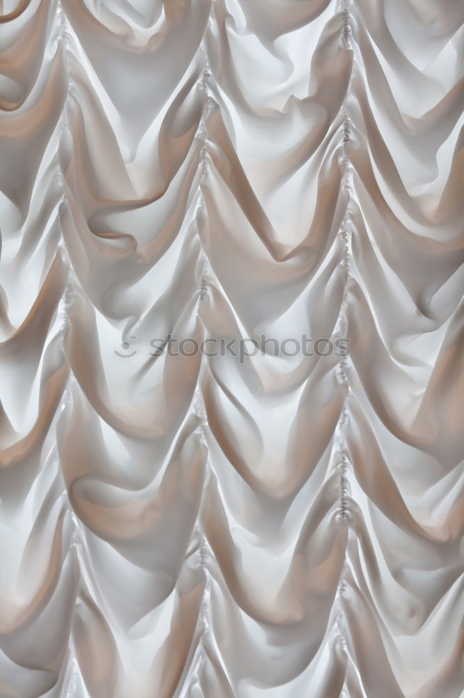 Beautiful beige curtain