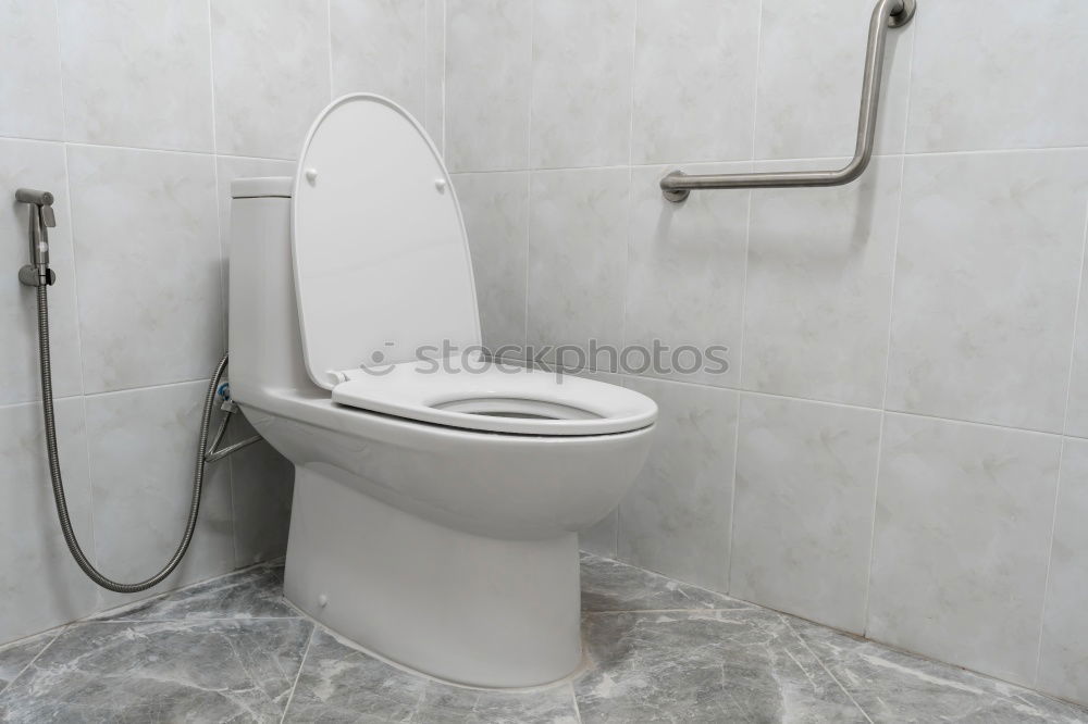 Similar – Image, Stock Photo Shower seat wall mounted for disabled person or elderly, shower for handicapped or senior home