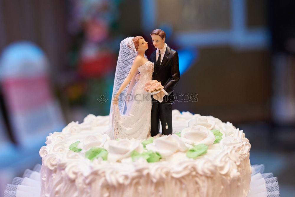 Similar – wedding couple doll Garden