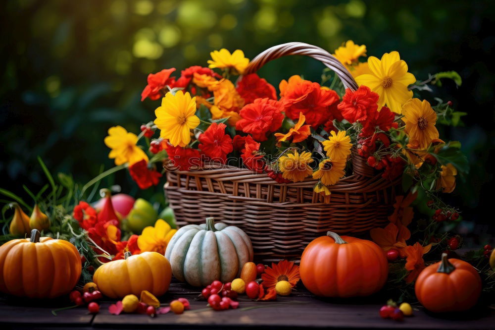 Similar – Autumn decoration handicraft