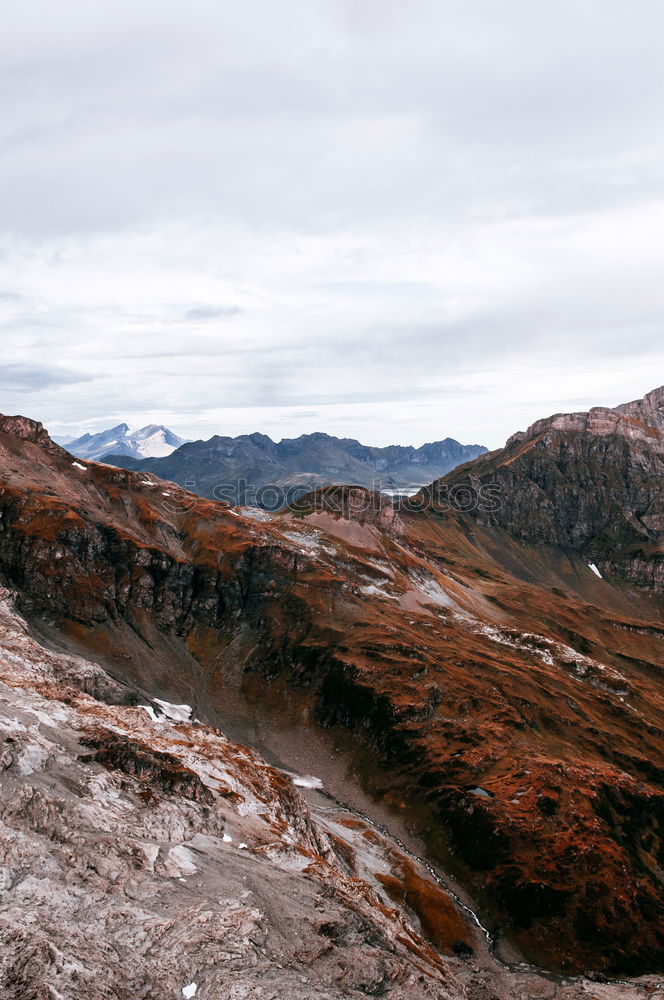 Image, Stock Photo Dolomites with rocks in the foreground V