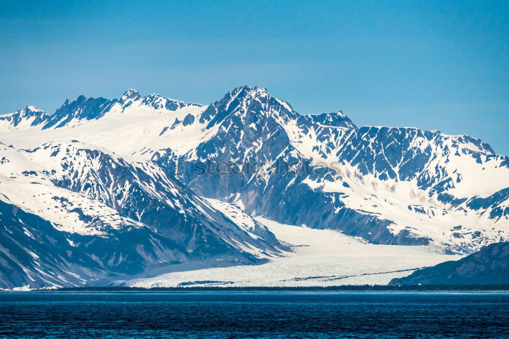 Similar – Image, Stock Photo View of the Storfjord in Norway