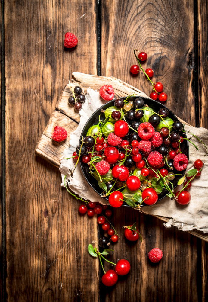 Similar – Green salad with pomegranate, manna croup, onion.