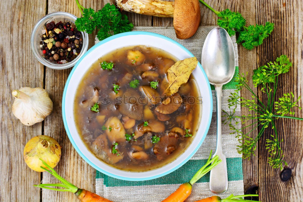 Similar – Image, Stock Photo Cooked legumes and vegetables in a bowl