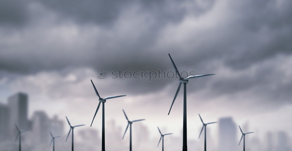 Similar – Image, Stock Photo Eva Tree Wind energy plant