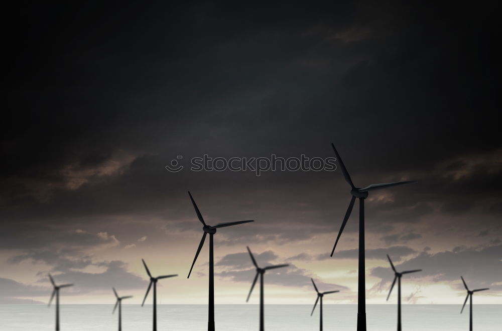 Similar – Image, Stock Photo windmills Sun