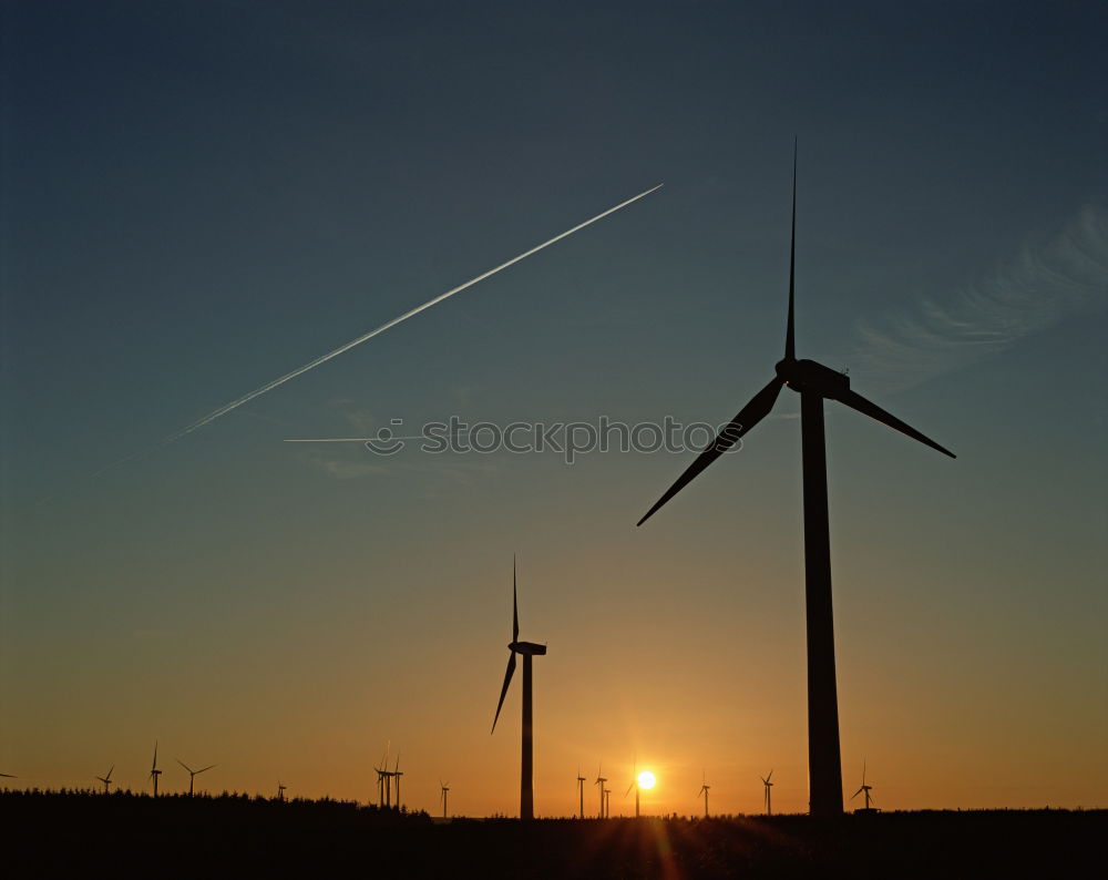 Similar – Windmill01 Field Clouds