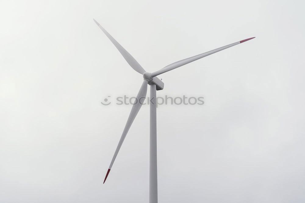 Image, Stock Photo windmill Wind energy plant