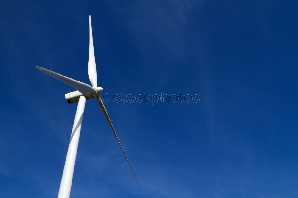 Similar – Image, Stock Photo wind power white-red