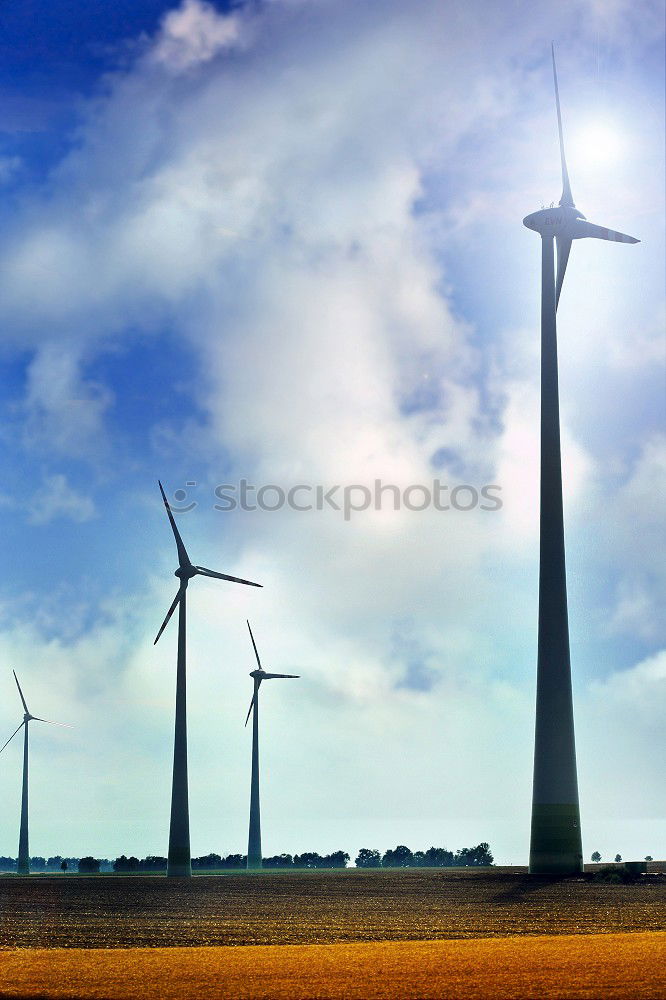 Similar – Foto Bild Erdöl kontra Windkraft 2