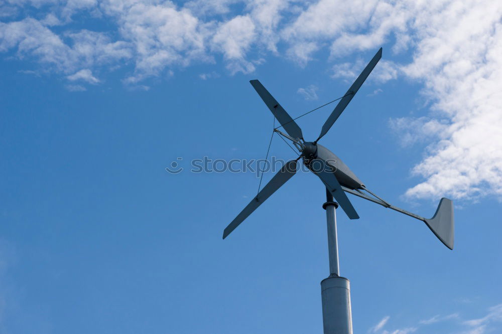 Similar – Image, Stock Photo wind power white-red