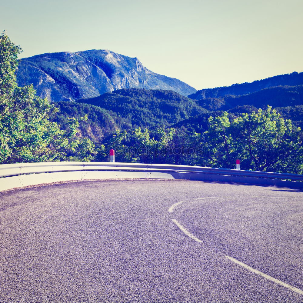 Similar – Image, Stock Photo highway to horizon Tourism