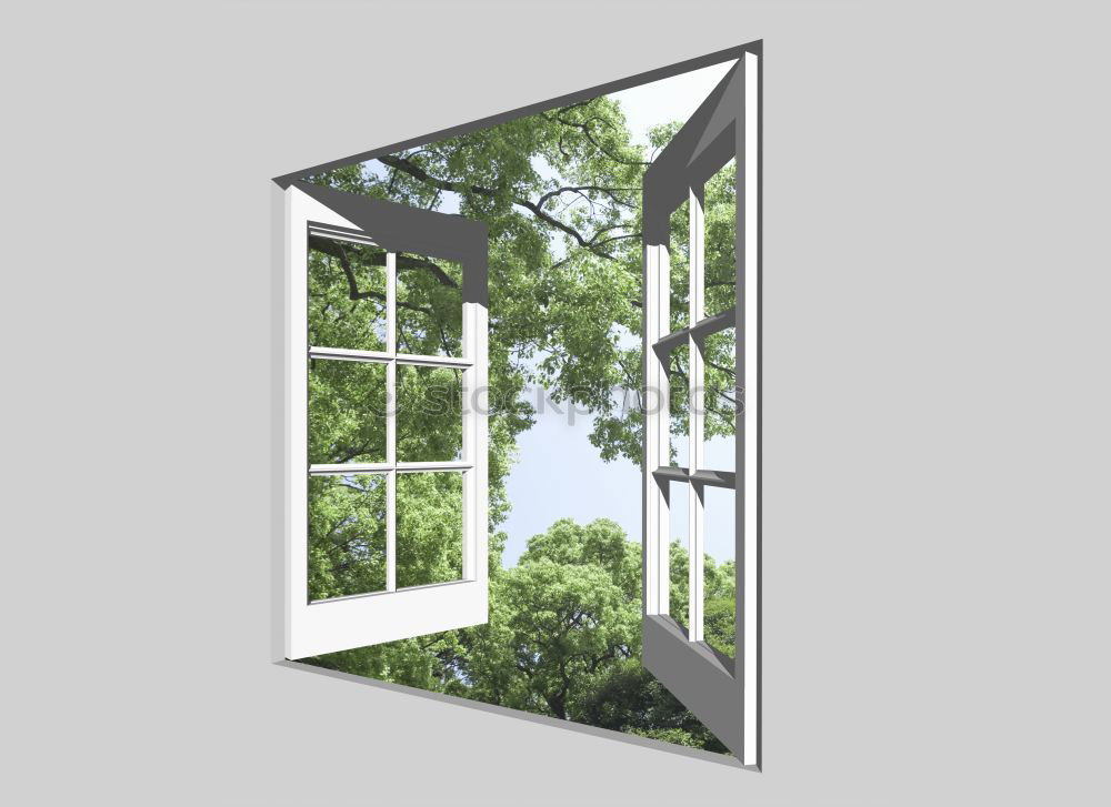 Similar – Image, Stock Photo The window to the forest.
