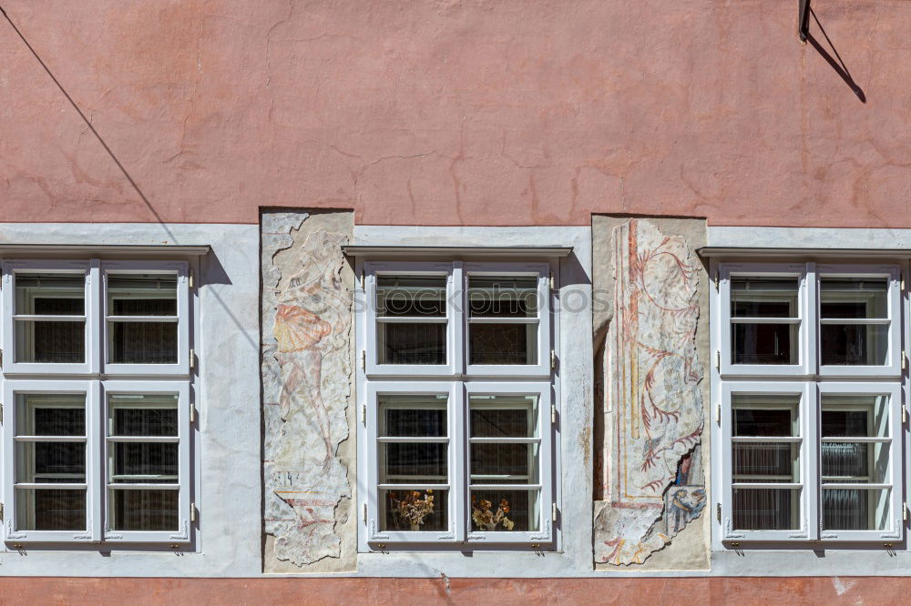 Similar – old decayed neon sign of the Milchbar in Stralsund, Germany