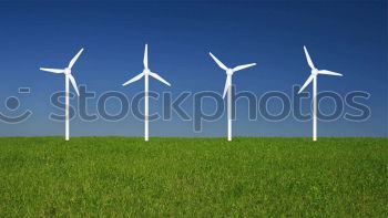 Similar – Image, Stock Photo Wind Power Deluxe