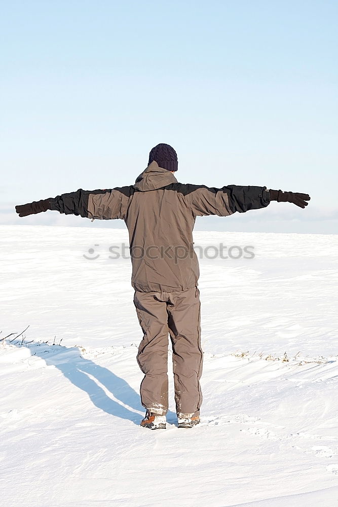 Foto Bild Schnee Mantel kalt