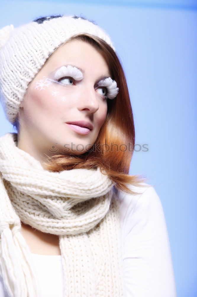 Similar – Image, Stock Photo Cool eyes Woman Blonde