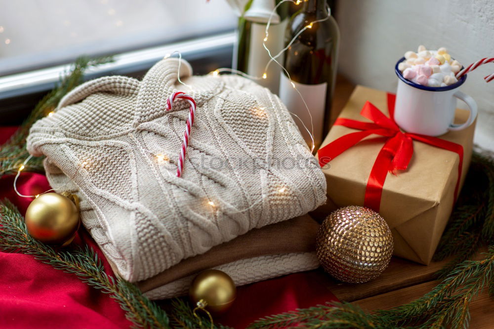 Similar – Women’s hands holding Christmas parcels I