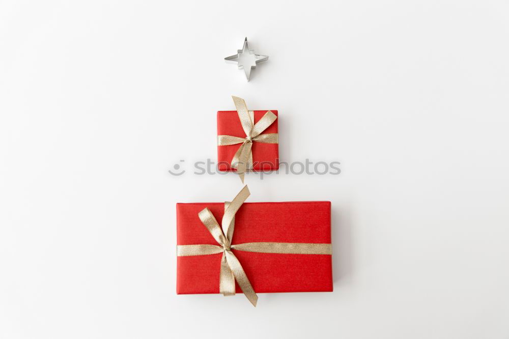 Similar – White and red gift boxes isolated