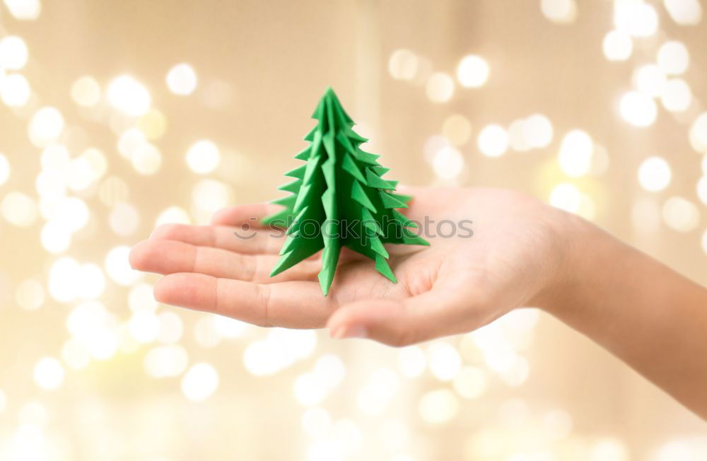 Similar – Statue of white deer on finger.