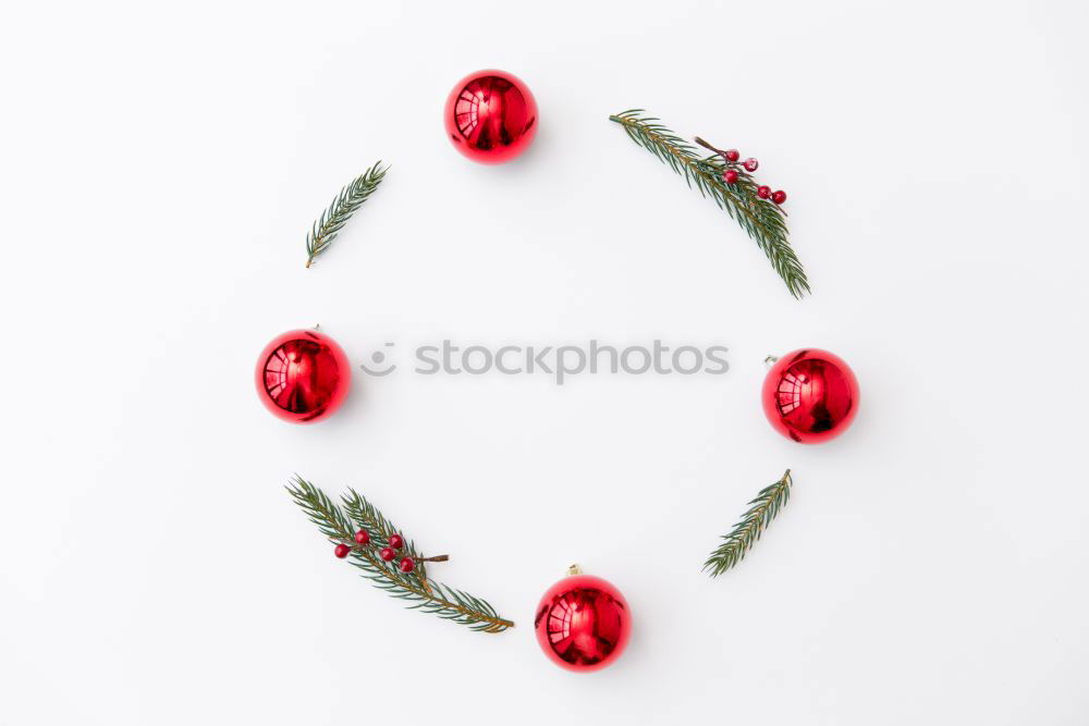 Similar – Image, Stock Photo Creative layout made of Christmas decorations.