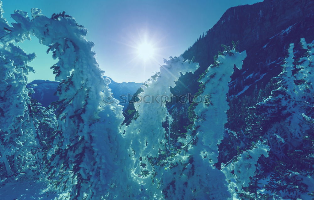 Similar – Mountains, sky and clouds