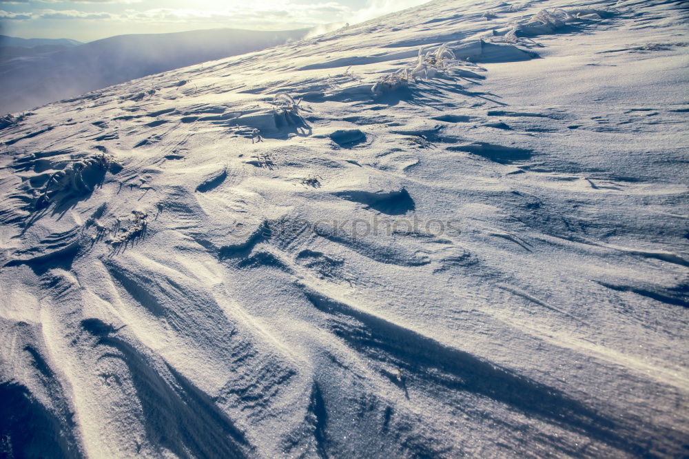 Similar – Foto Bild schneefurchen Formation