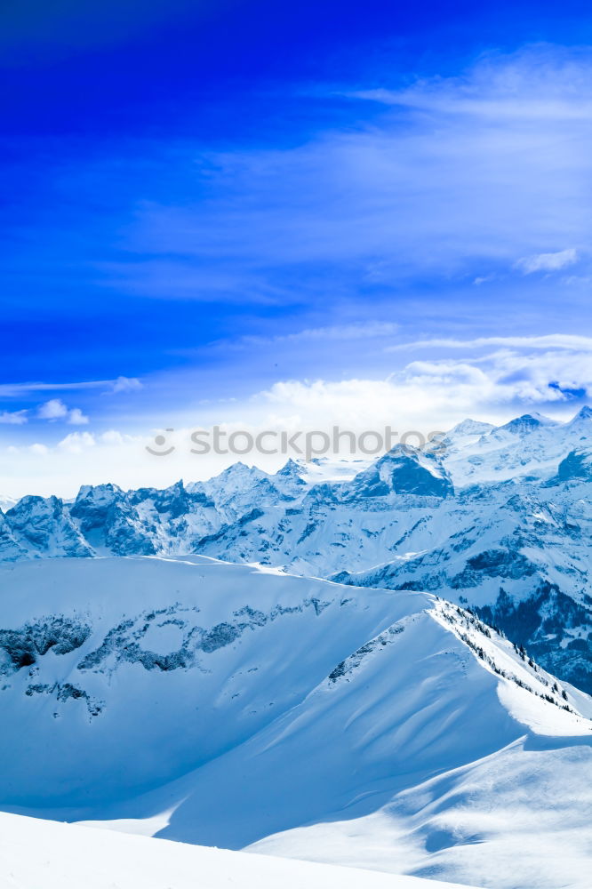 Similar – Winter landscape; Warth, Arlberg