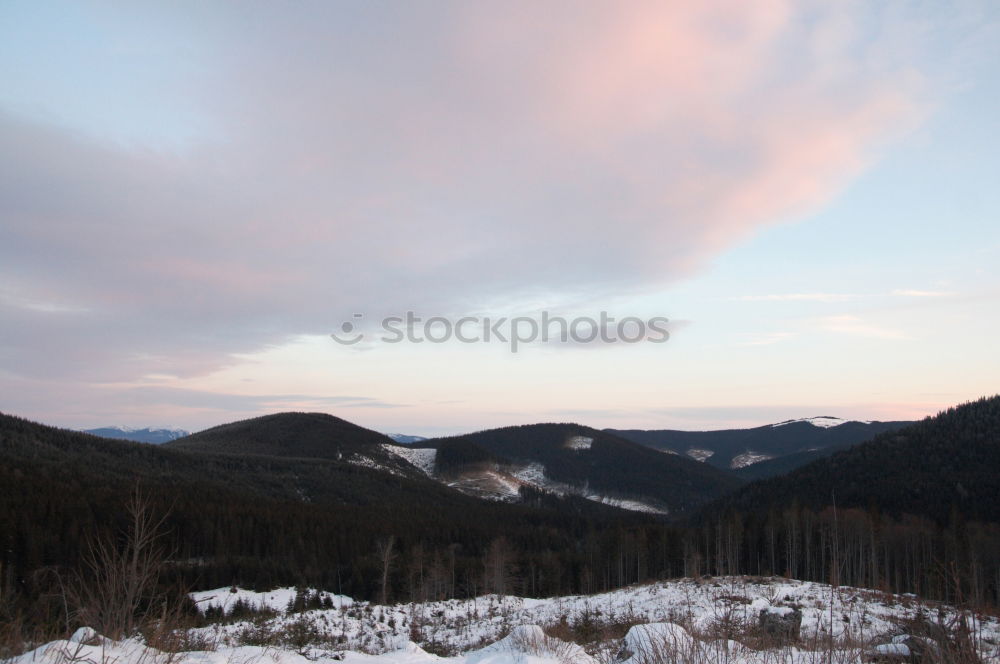 Similar – Image, Stock Photo winter hike in the northern Black Forest on a sunny day