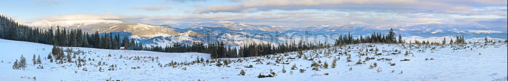 Similar – Alpenpanorama im Winter