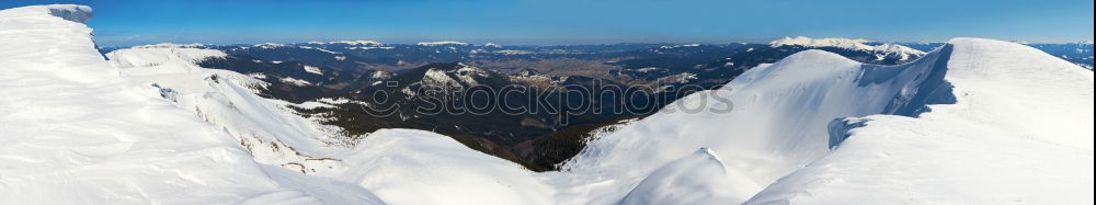 Schneebedeckte Berge