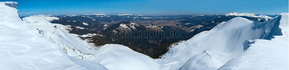 Similar – Image, Stock Photo Winter panorama Garmisch