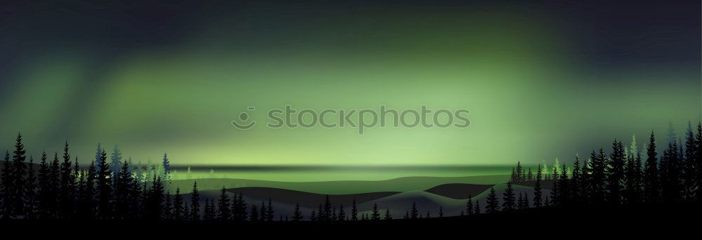 Similar – Aurora borealis over Lofoten