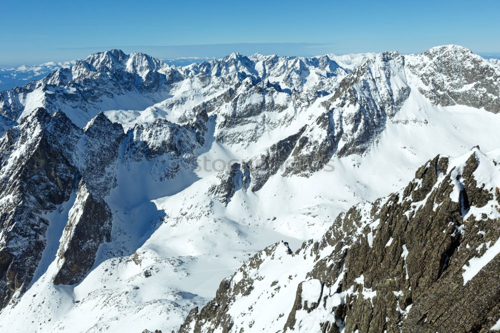 Similar – wonderfull winter day on the Zugspitze