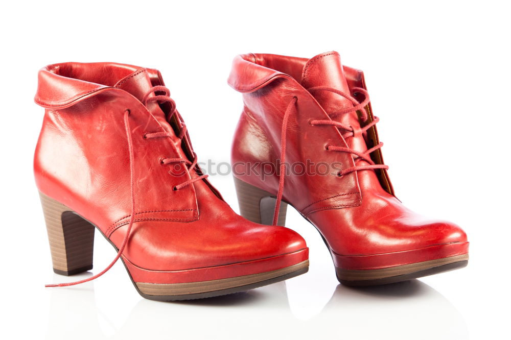 Similar – Oz-Pantoletten Schuhe rot