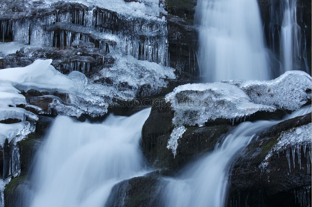 Image, Stock Photo White water in Black Forest