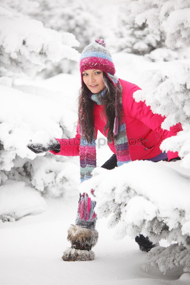 Similar – Beautifil girl Walking With Tree Choice