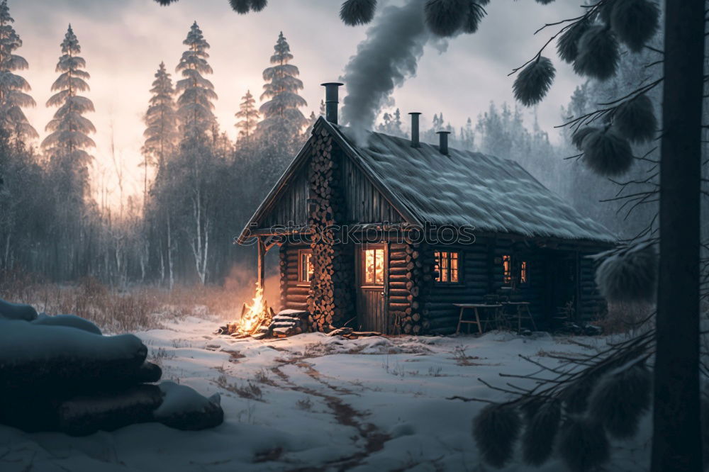 Similar – Cabin House Sweden