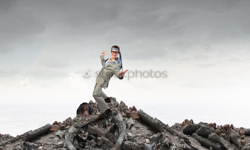 Similar – Image, Stock Photo The Photographer Roof Gray